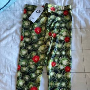 There’s Cactus Capri Workout Leggings